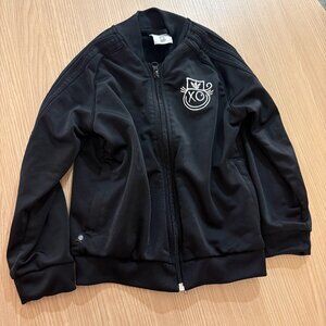 Adidas X André Saraiva Track Jacket US SIze XXS UK Size 5-6 Years Black Full Zip
